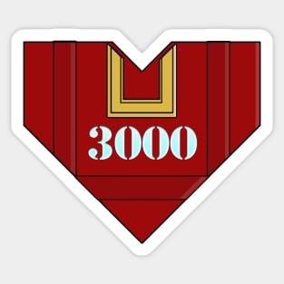 Love You 3000 Sticker